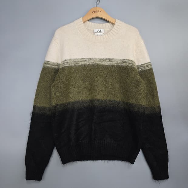 코스(COS) 모헤어 그라데이션 니트 M