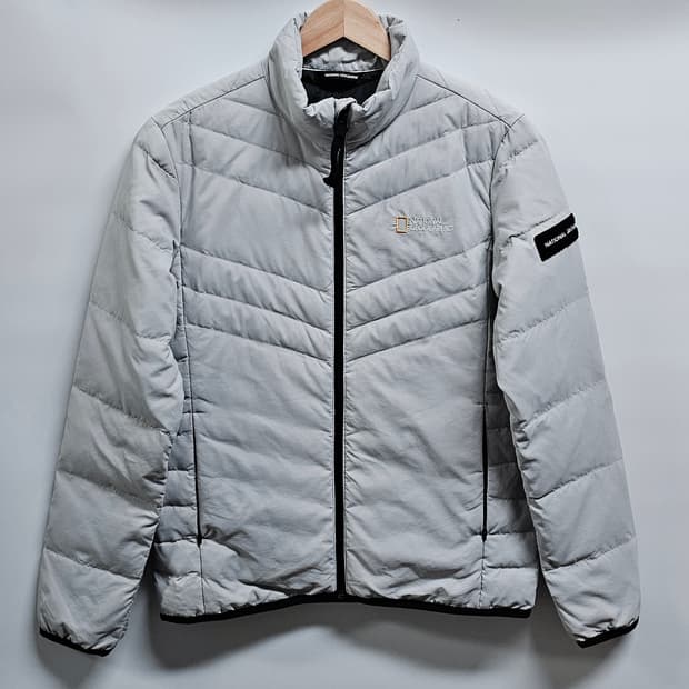 내셔널지오그래픽 덕다운 경량패딩 S 90