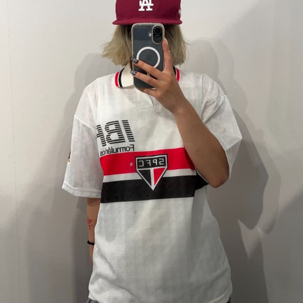 CORT SPORT 1995 상파울루 FC 홈 클래식 유니폼 