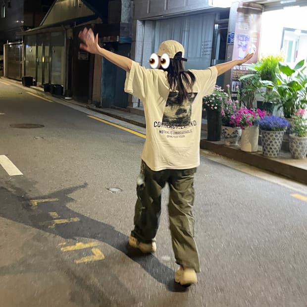 준지 콘트랙트 반팔