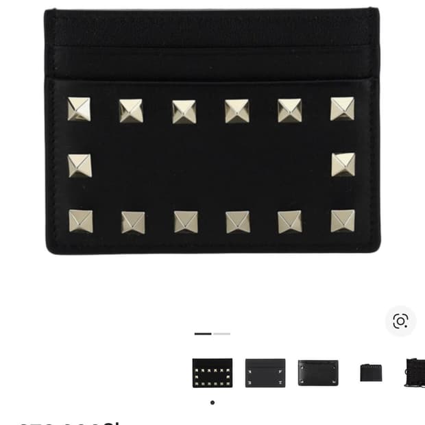 발렌티노 락스터드 카드지갑