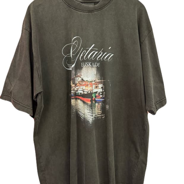 발렌시아가 반팔 티셔츠