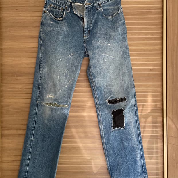 carhartt-repair denim pants