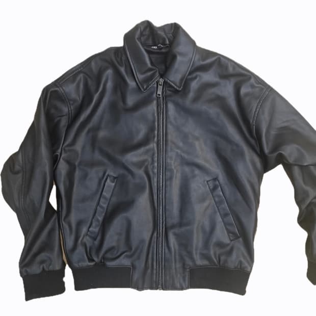 Zara leather jacket