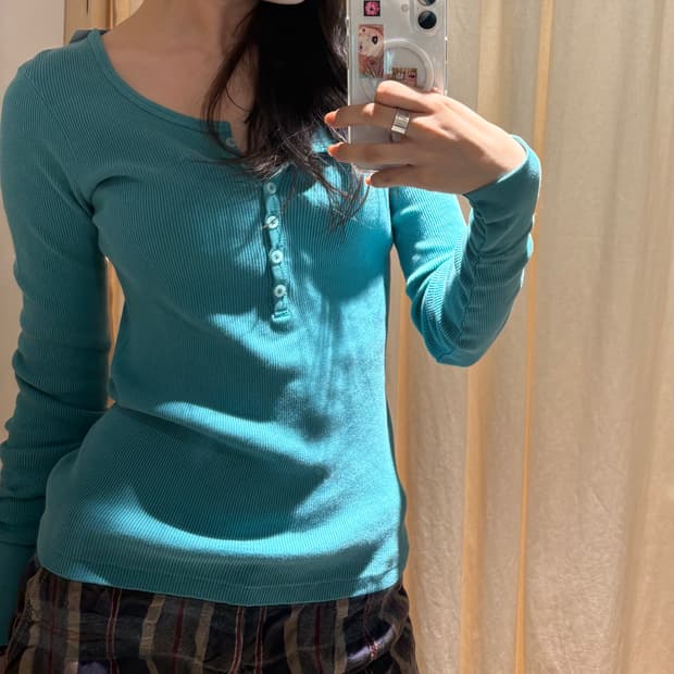 브랜디멜빌 긴팔슬리브 민트