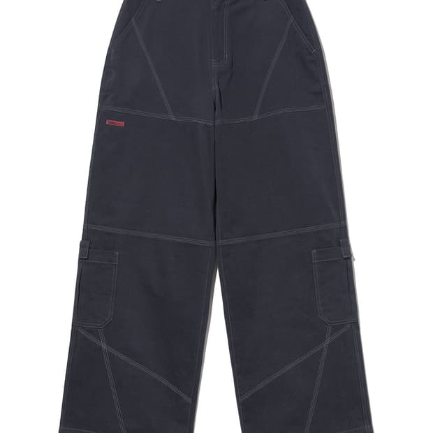 TEKET Gear Stitch Pants Dusty Blue