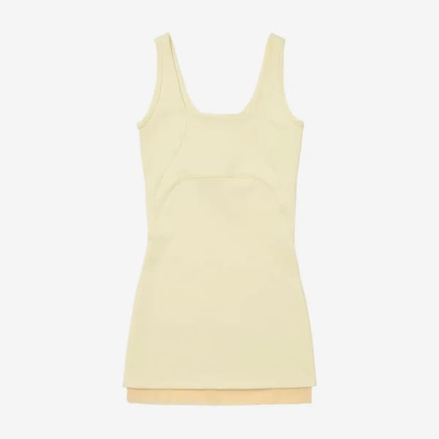 Soft Active Dress Lemon Yellow
