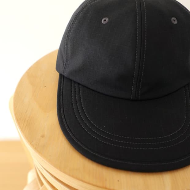 'DEVELOP CAP' - BLACK RIPSTOP