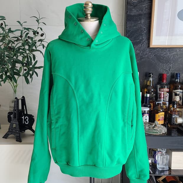 GRAILZ Geometry 초록색 후드티