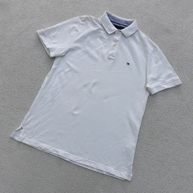 M 타미힐피거 반팔 카라 티셔츠 0420E