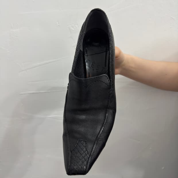 festa leather heels