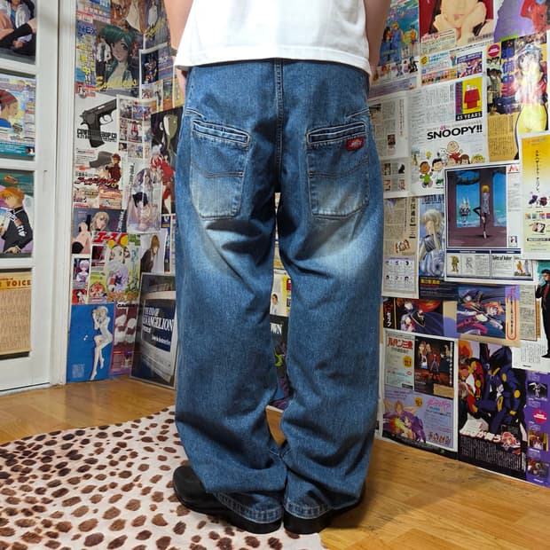 디키즈 백 포켓 중청 데님 팬츠