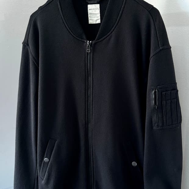 Mild cotton sweat MA-1 design jacket