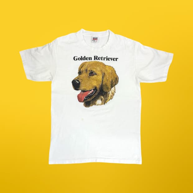 Anvil 골든래트리버 티셔츠