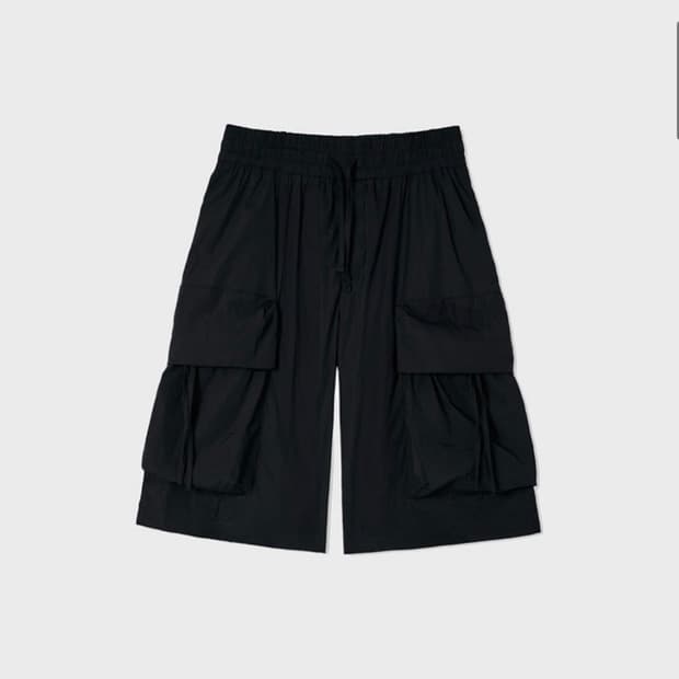 (S) 벨리에 네오 시티트립 하프 팬츠 블랙