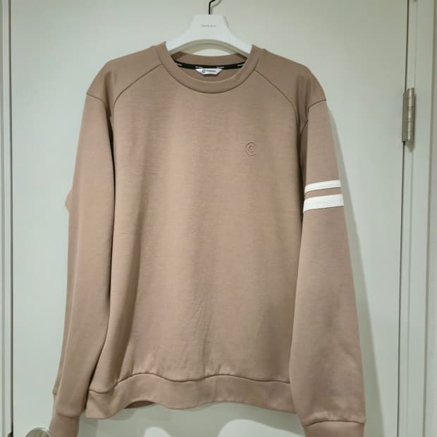 [클리브랜드] 소매배색 나그랑 골프 맨투맨 2XL