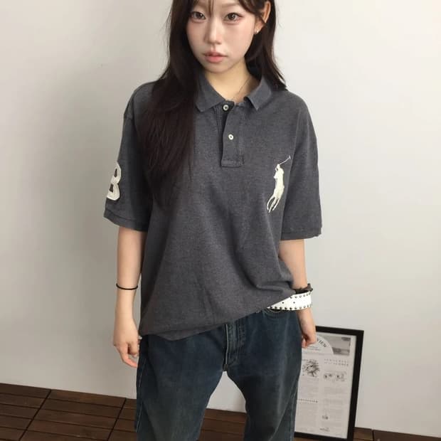 Polo RL Big Pony No.3 Charcoal Polo