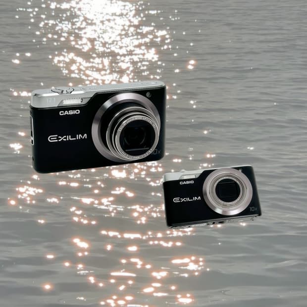 메이크업모드!) 카시오 엑슬림 h5 Exilim 빈티지 디카