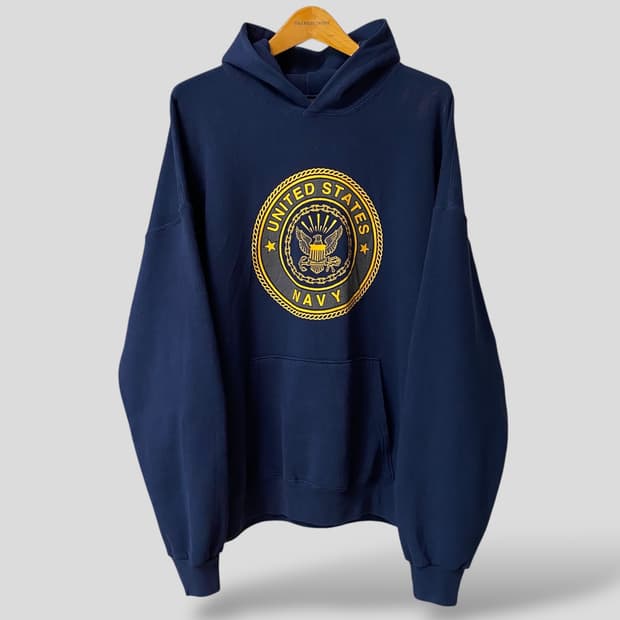 (XL)soffe 소피 navy 미해군 후드티셔츠