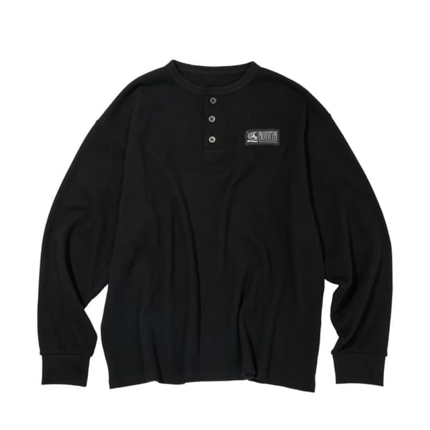 ETCE 프로토타입 헨리넥 와플니트 블랙 M