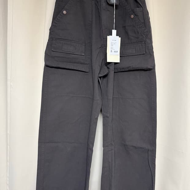 폴리테루 프론트 카고 팬츠 1.2v 브라운 2 팝니다