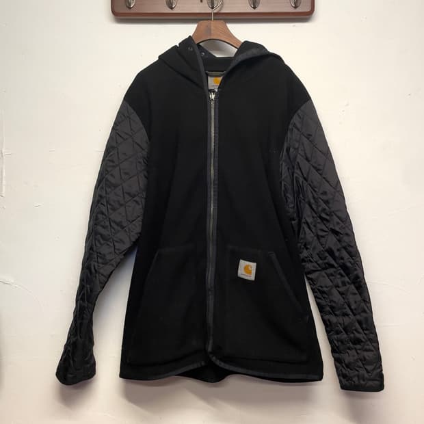 칼하트 Tyrone 플리스 퀼팅 자켓  