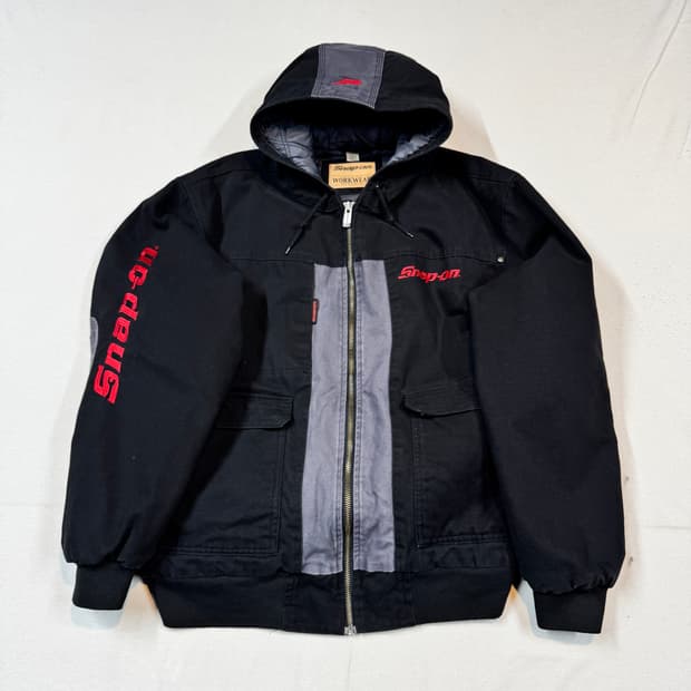 XL) 스냅온 SNAP-ON USA 퀼팅 액티브 후드 자켓