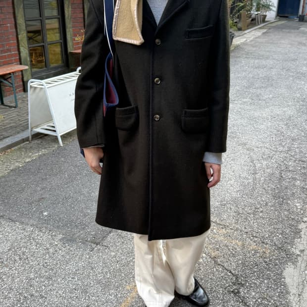 [xs] 22fw rier loden exclusive coat