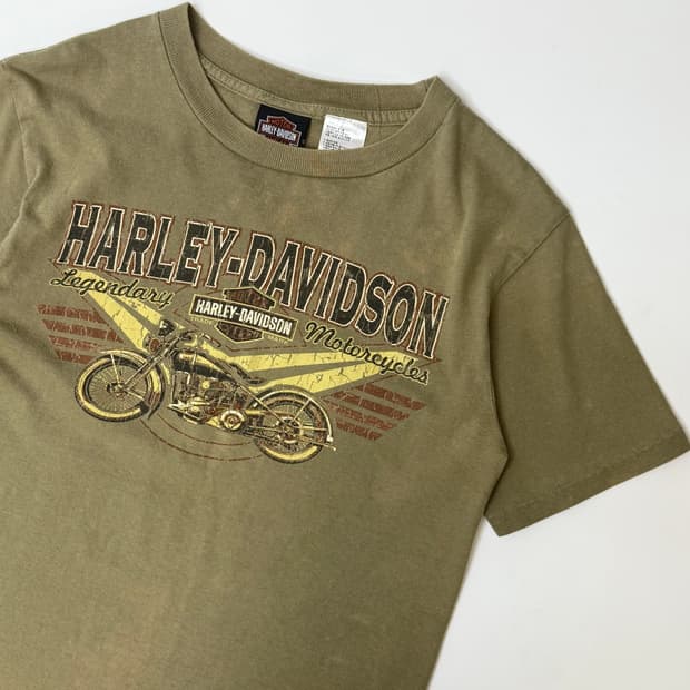 Harley Davidson 할리데이비슨 모터사이클 반팔 티 