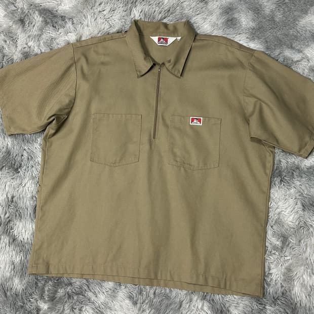 벤데이비스 usa 워크웨어 카라 반팔 