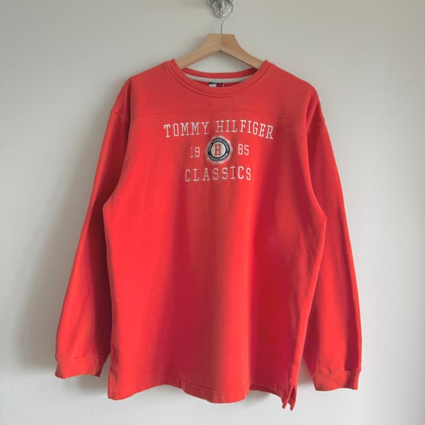 올드 타미힐피거(Tommy Hilfiger) 스웻 롱슬리브