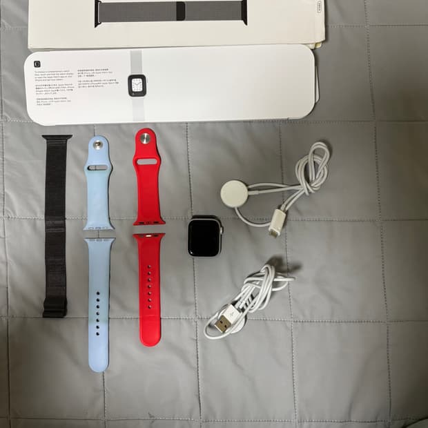 애플워치 se2 40mm 실버 급처