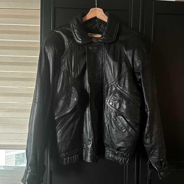 Vintage leather jacket