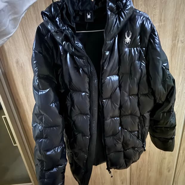 스파이더 글로시 라이트 구스 다운 자켓