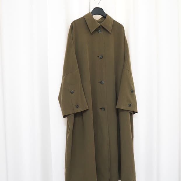 HIROKO BIS linen blend coat 