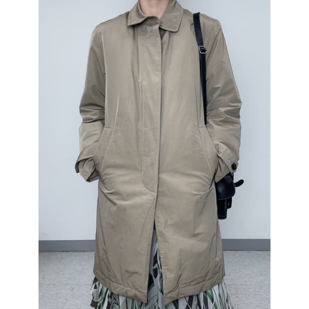 빈티지 브라운 코트 점퍼