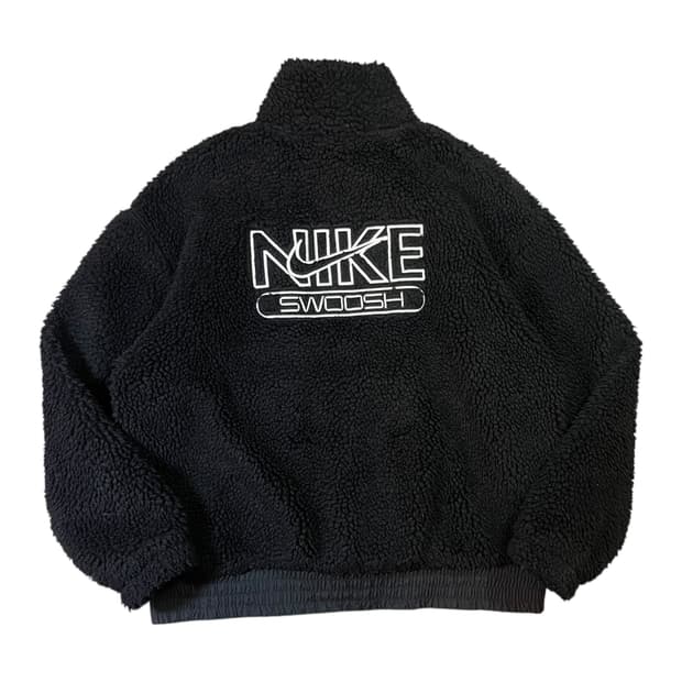 나이키 스우시 빅로고 우먼 플리스 자켓