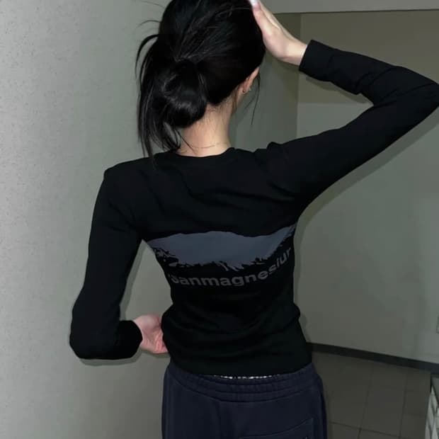 탄산마그네슘 우먼 롱슬리브 