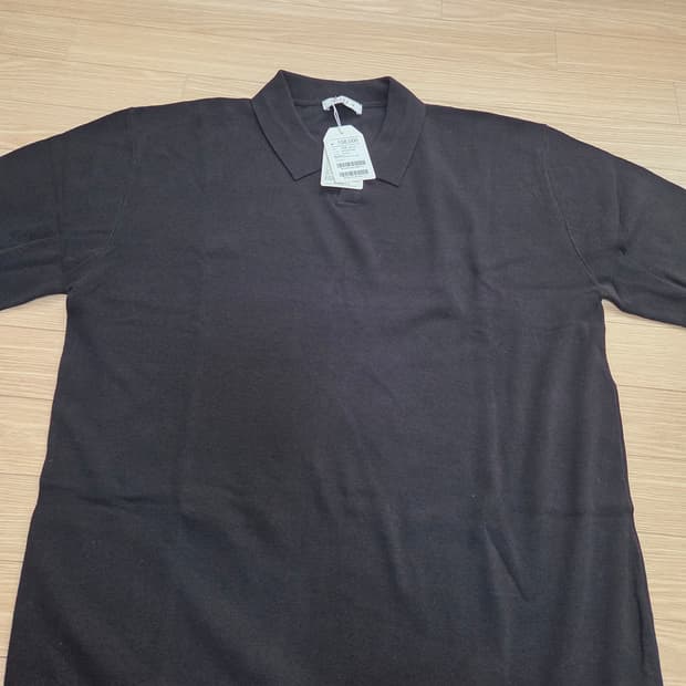 올젠 니트 카라 반팔티