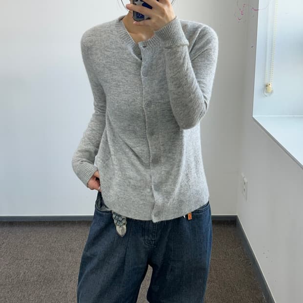  Cos 코스 그레이 니트 가디건