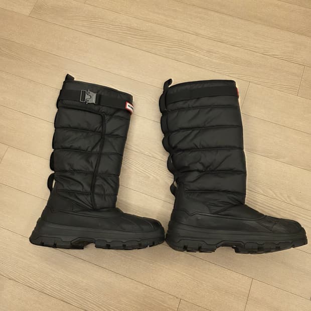 헌터 패딩 부츠 uk6, us39(250)
