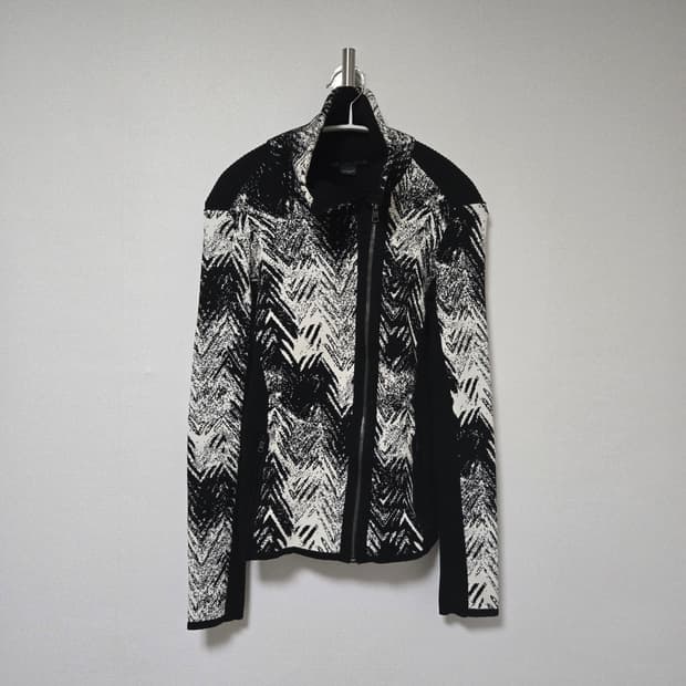 아르마니익스체인지 패턴 니트집업 / 여성 니트/ 여성 가디건 