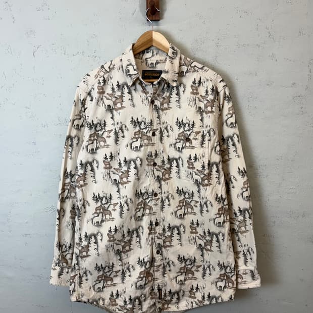 울리치 빈티지 패턴 셔츠