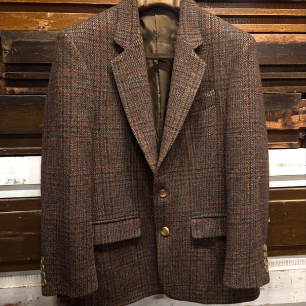 버버리 트위드자켓