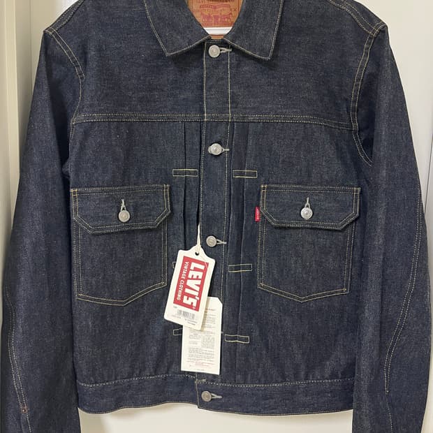 리바이스빈티지클로딩 LVC1953 TYPE2 리지드 미국 콘밀 L 42