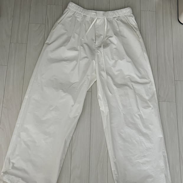 25SS 아모멘토 팬츠 화이트 L