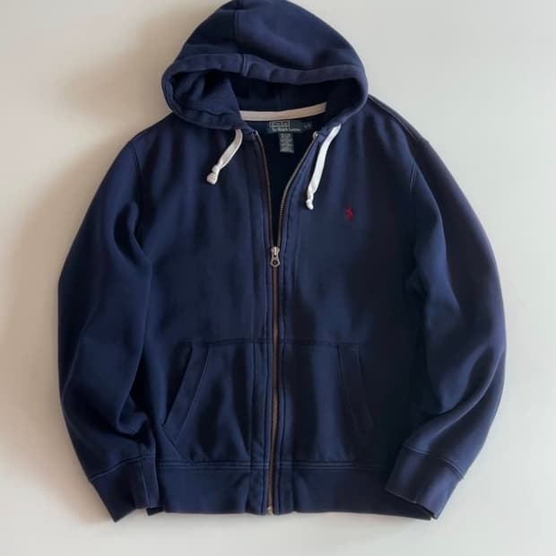폴로 랄프로렌 써멀 헤비코튼 후드집업