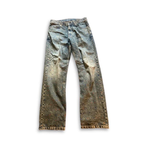 마틴로즈 ss21 라인스톤 데님