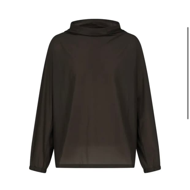 AMOMENTO SHEER NYLON ANORAK Msize