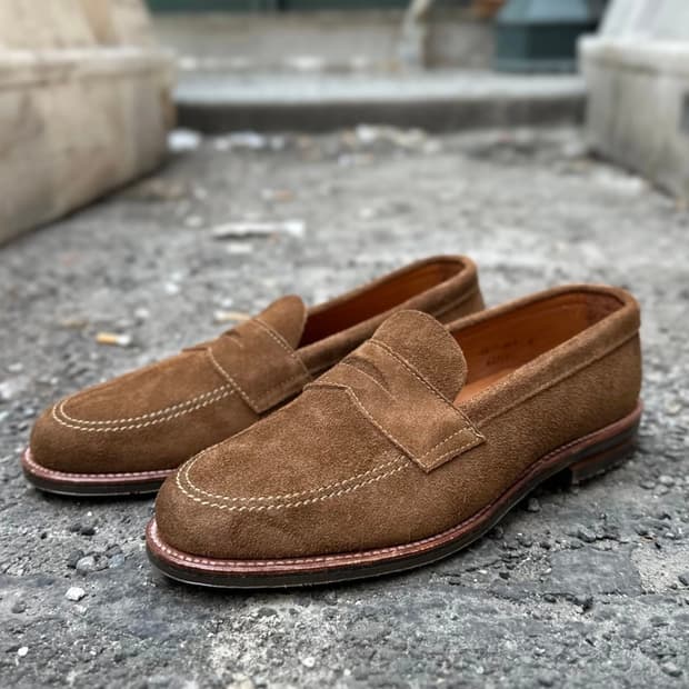 알든 6221L Suede unlined Snuff 8D 5회착 판매